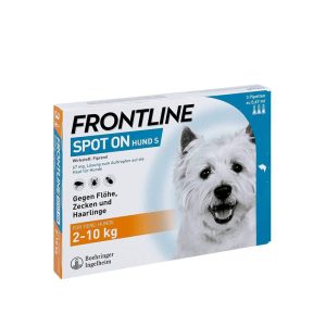 Frontline spot dog